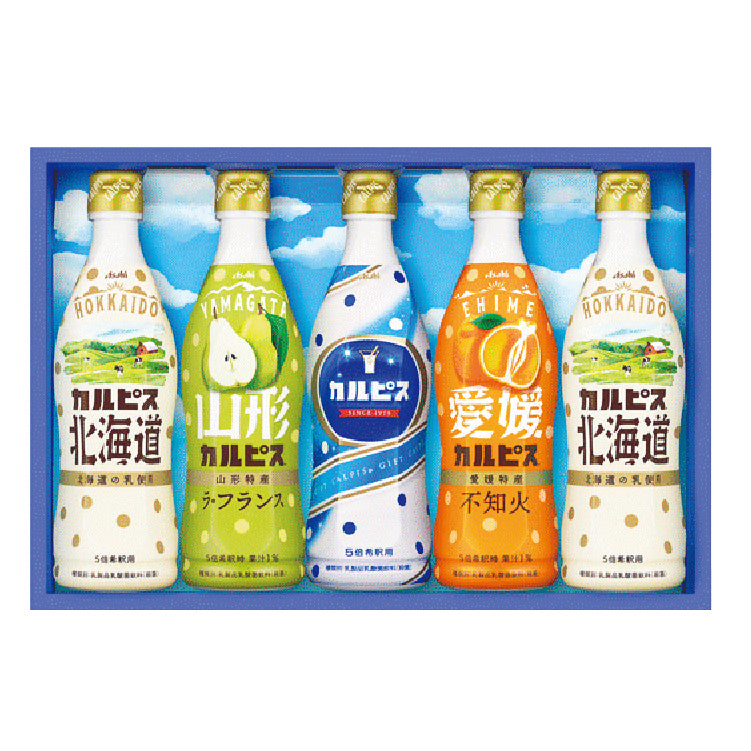 賞味期限2025年10月 ギフト専用　北海道カルピス　470ml 10本　限定 カルピス®ギフト CN10P」｜ギフト｜商品情報｜アサヒ飲料