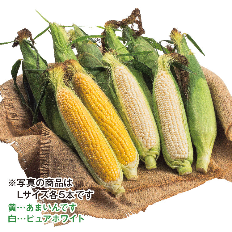 あまいんです＆ピュアホワイト（L／各5本）