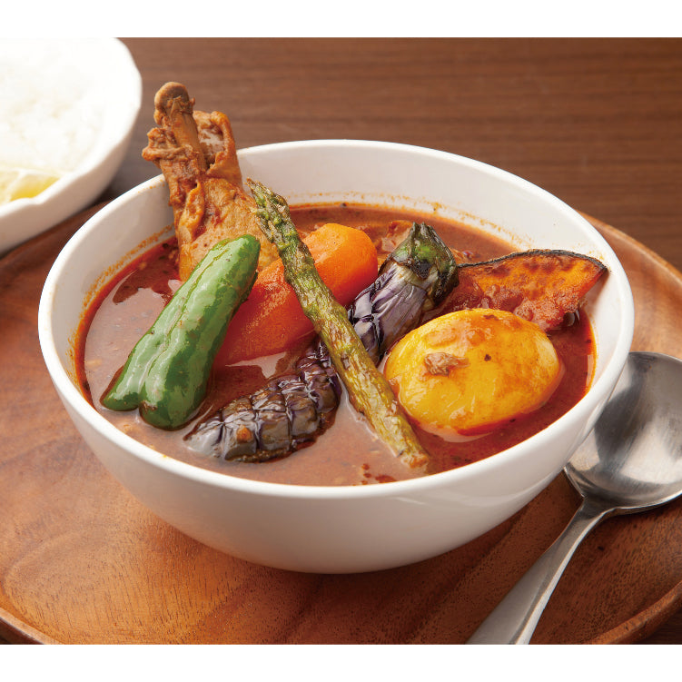 男爵・玉ねぎ・富良野スープカレーセット