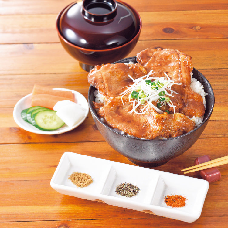 北海道産豚丼６食セット(３種の香辛料付)