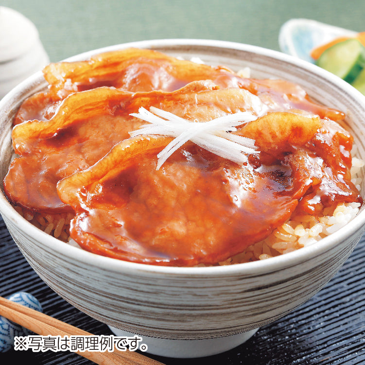 北海道産豚丼の具６食セット　たれ付