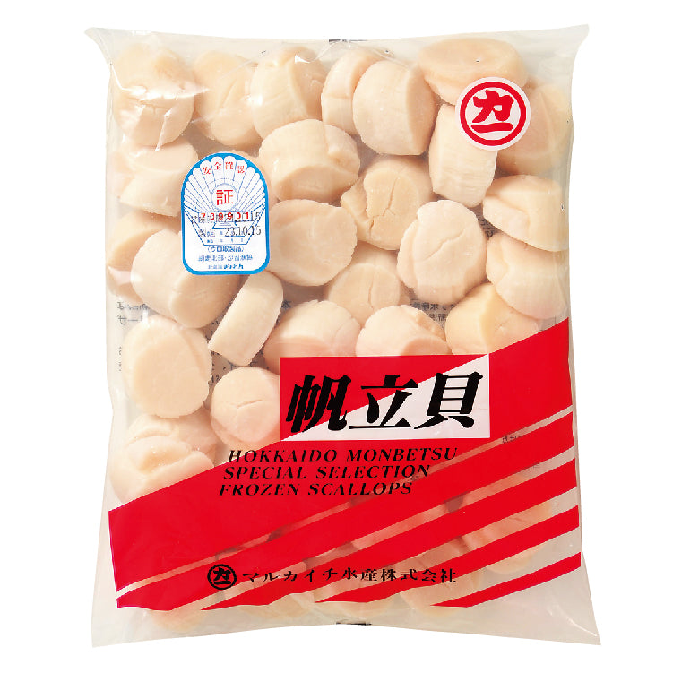 オホーツク天然冷ほたて貝柱