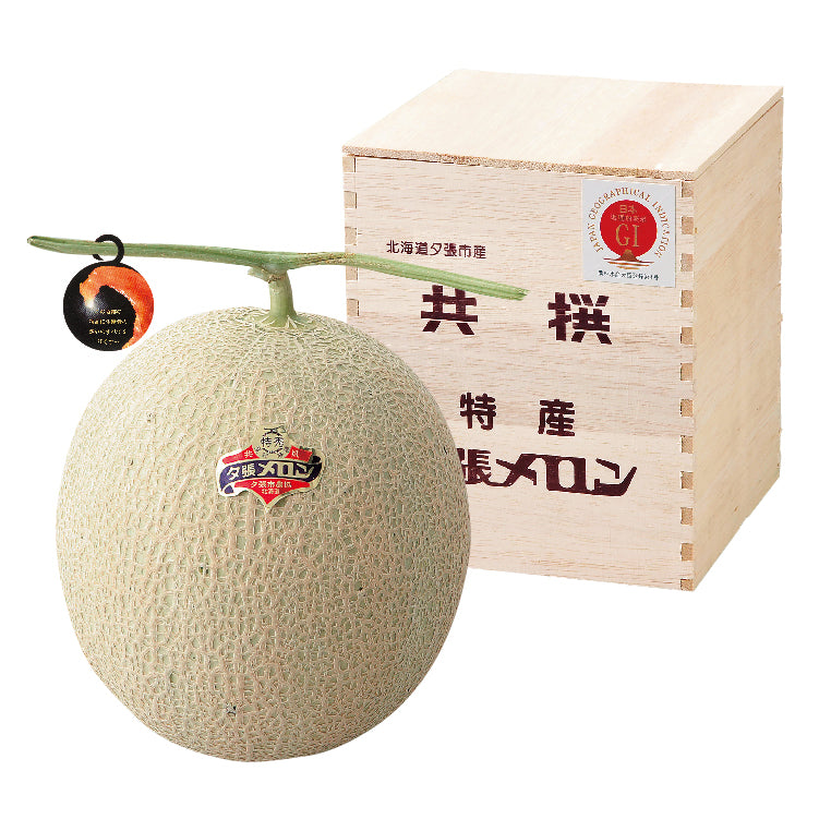 夕張メロン特秀品木箱1玉