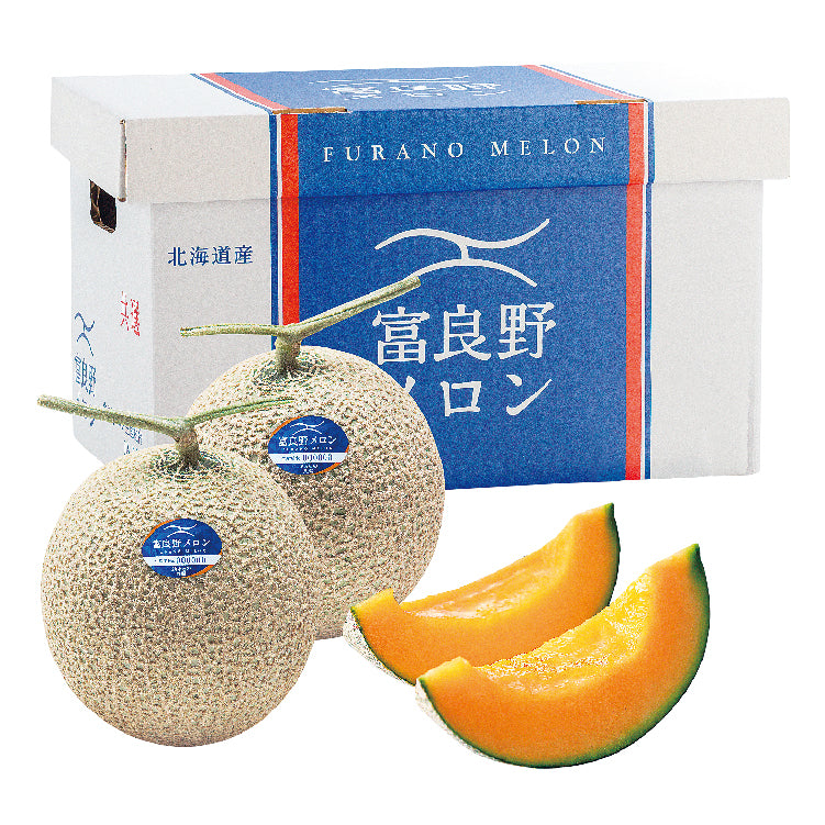 ふらのメロン優品2L2玉