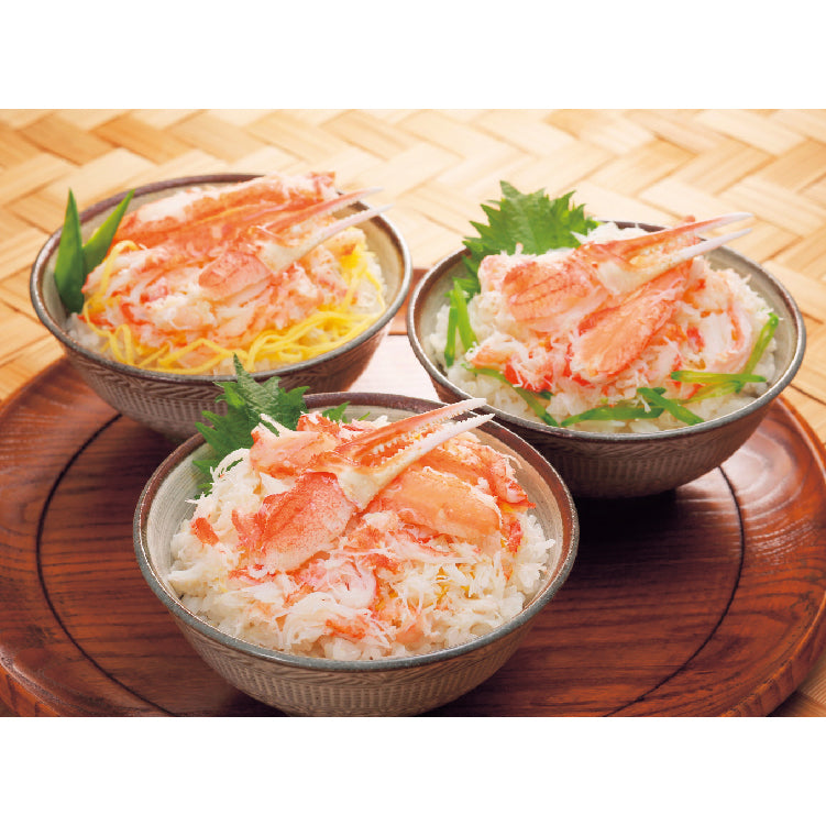 北海道産かに丼の具