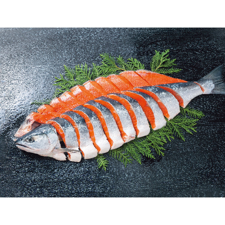 熟成紅鮭姿切身(6分割)2.0kg