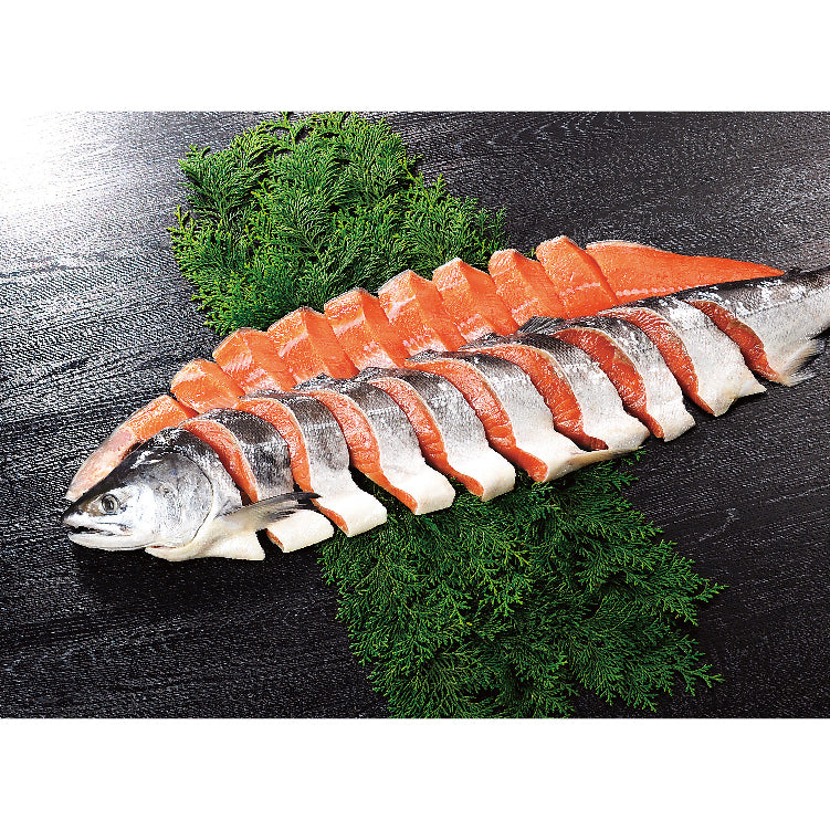 沖獲鮭姿切身 2.4kg