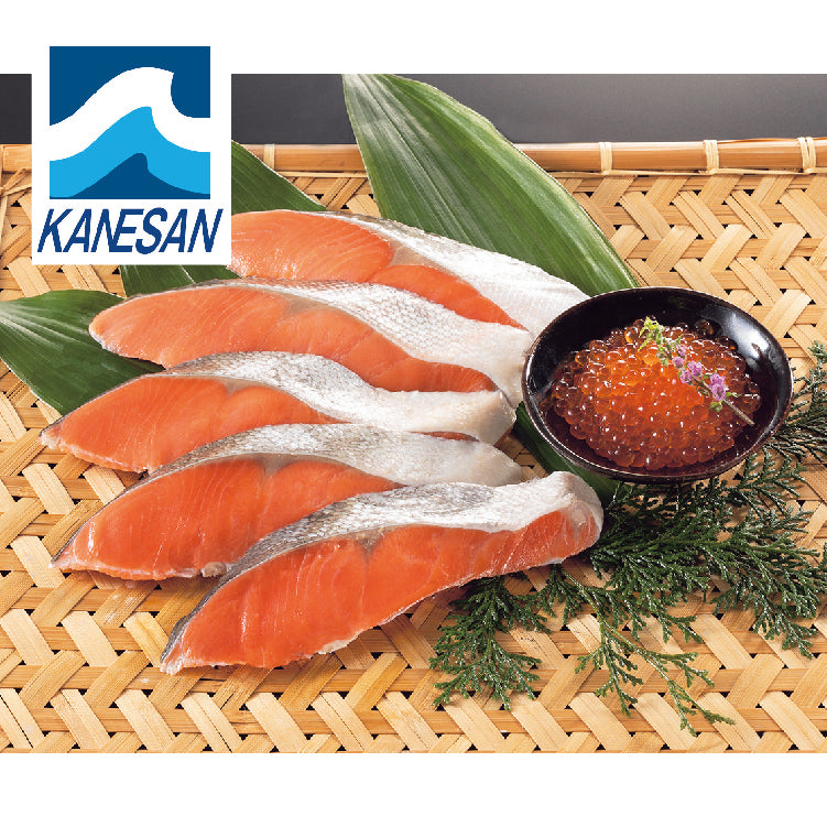 天然紅鮭切身・いくら醤油味