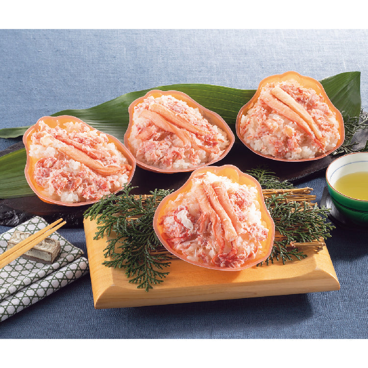 紅華盛りかに寿司4個セット
