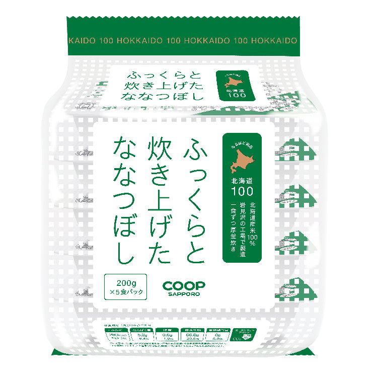 コープ北海道100ななつぼし5食 8個入