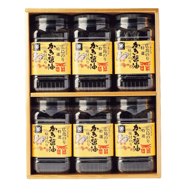 特選かき醤油味付のり6本入