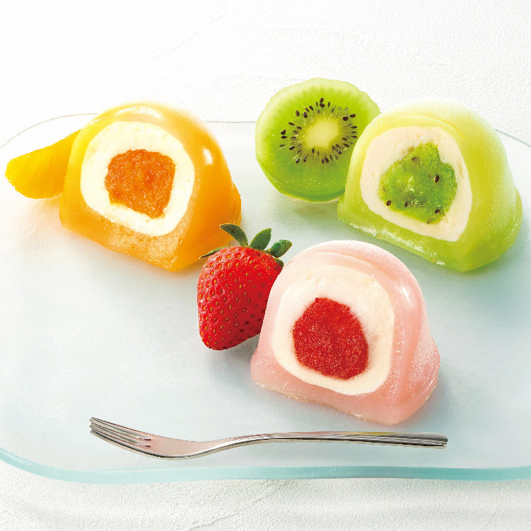 凍らせて食べる なめらかクリームのフルーツ大福