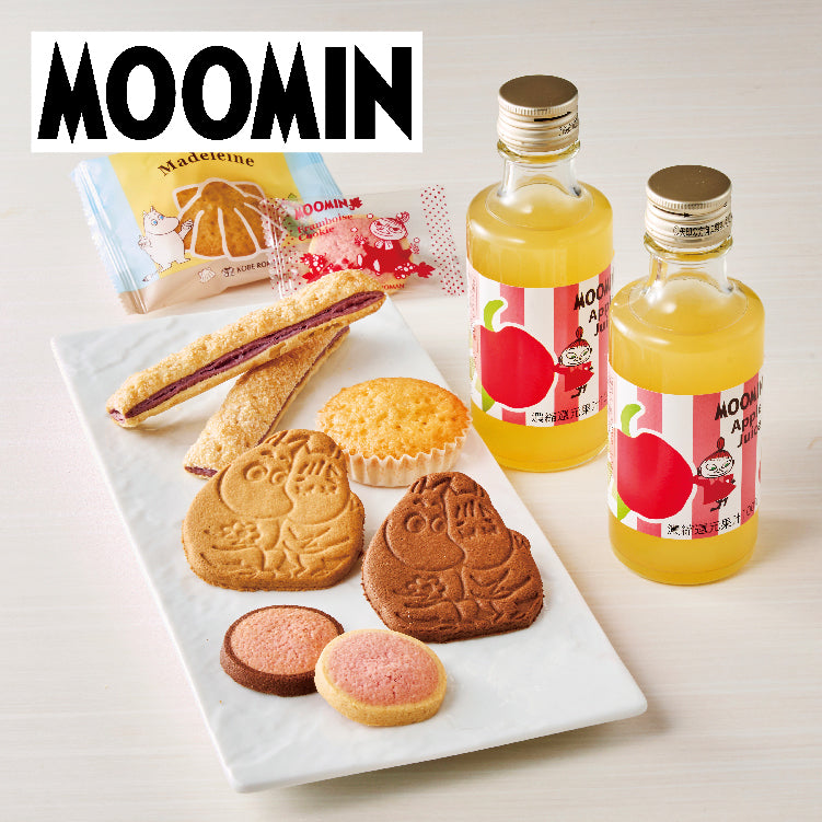ムーミン ジュース&スイーツセット