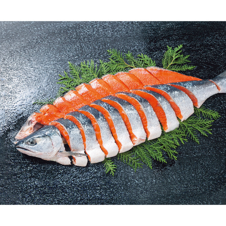 熟成紅鮭姿切身（6分割）2．0kg