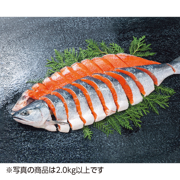 熟成紅鮭姿切身（6分割）1．6kg