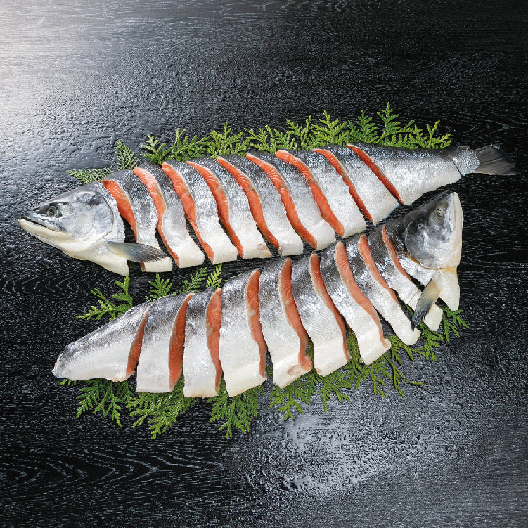 紅鮭・時しらず半身セット