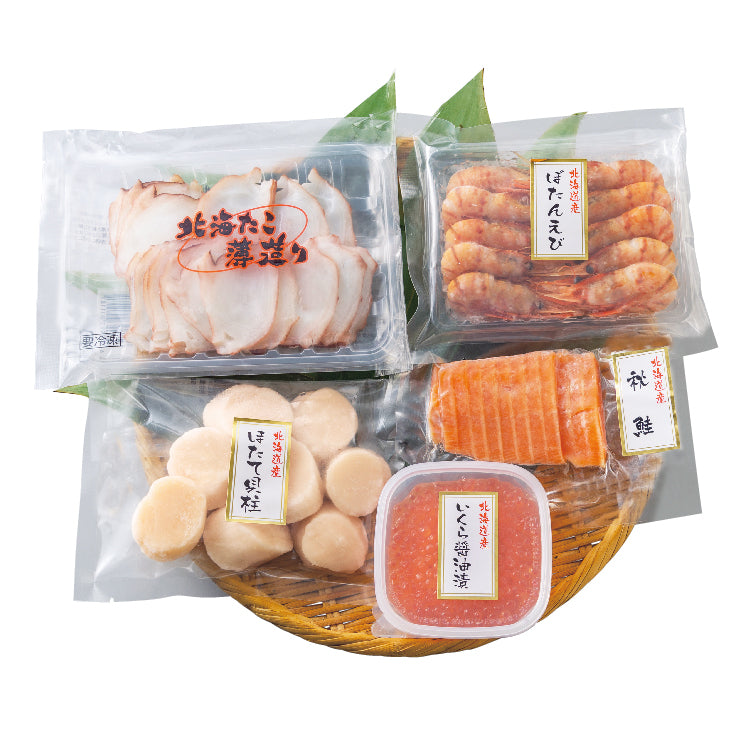 いくらとお刺身セット