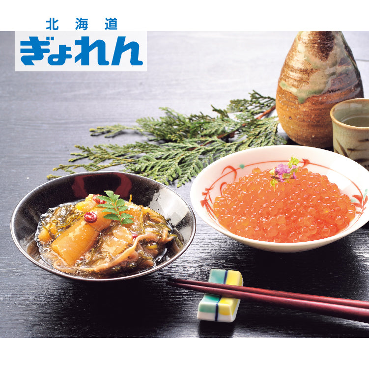 いくら＆ほたて＆松前漬セット