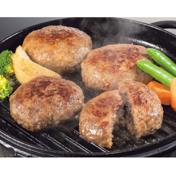 大畠精肉店ふわふわハンバーグセット