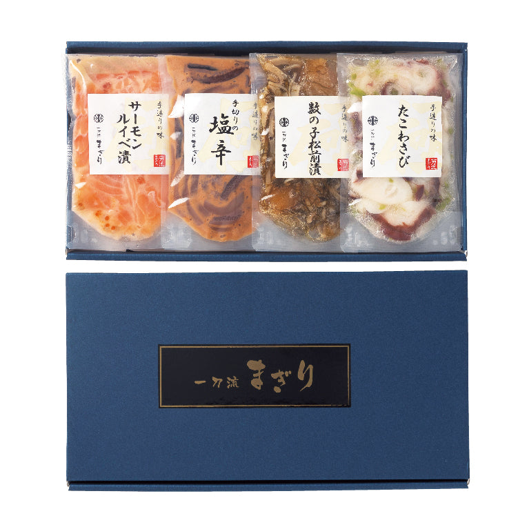 一刀流まぎり晩酌セット4種