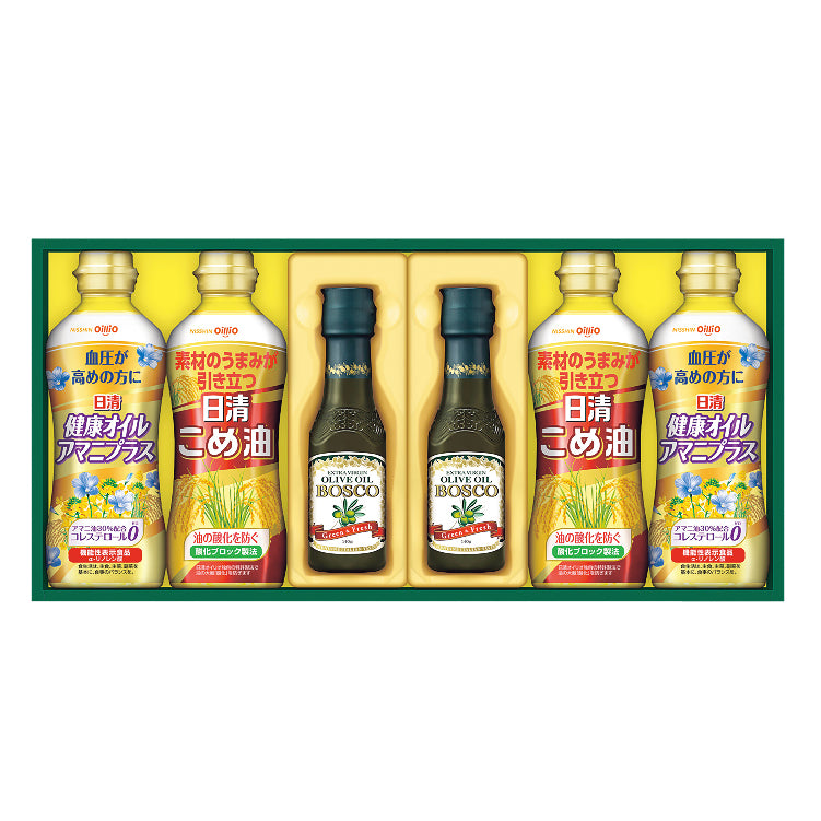 ボスコオリーブオイル＆バラエティオイルギフト
