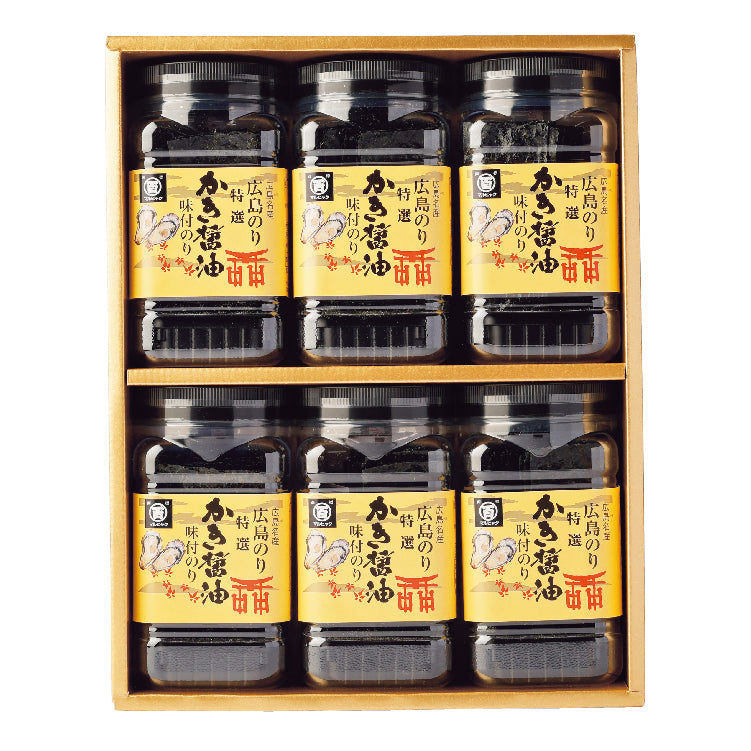 特選かき醤油味付のり6本入