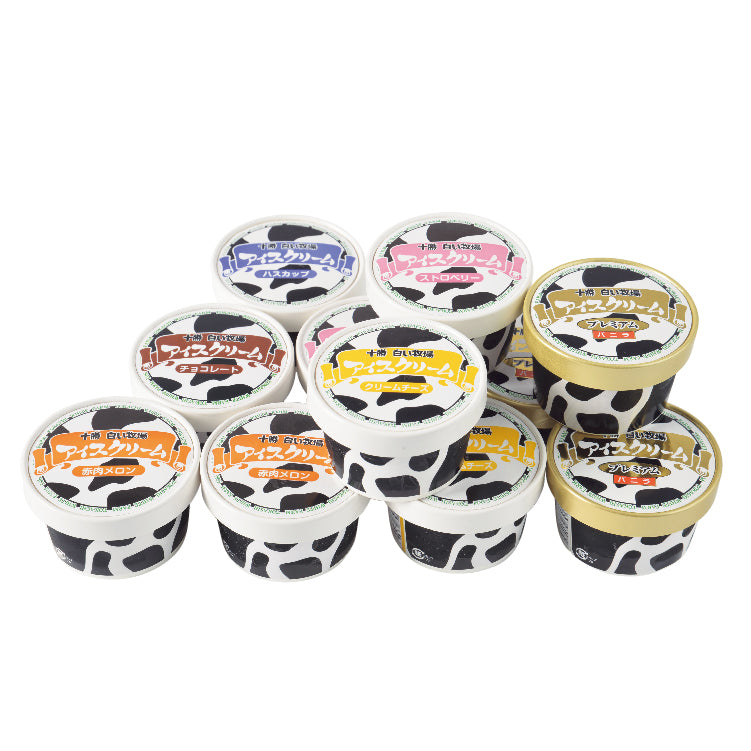 十勝白い牧場アイスコレクション 11個