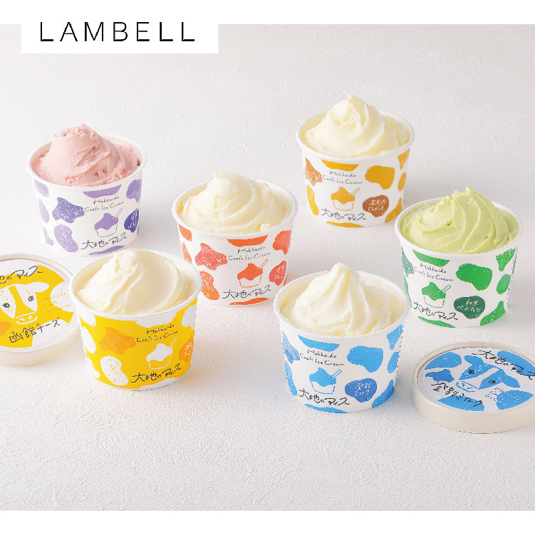 大地のアイス6個セット