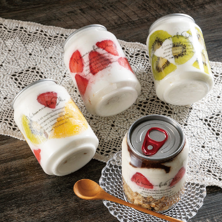 白雪姫パフェケーキ缶4缶セット