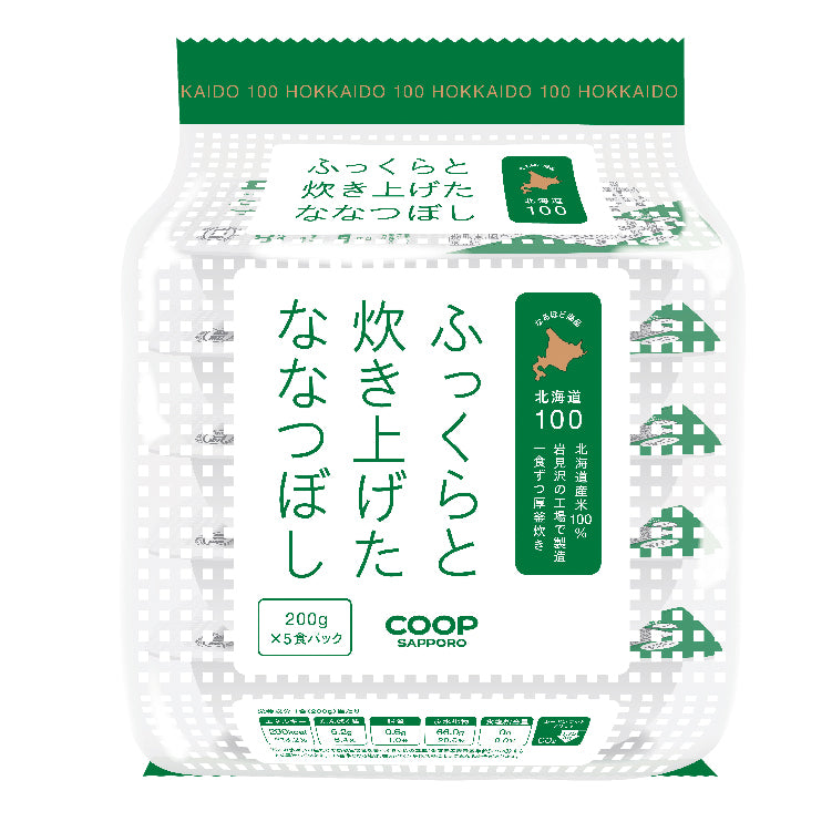 コープ北海道100ななつぼし5食 8個入
