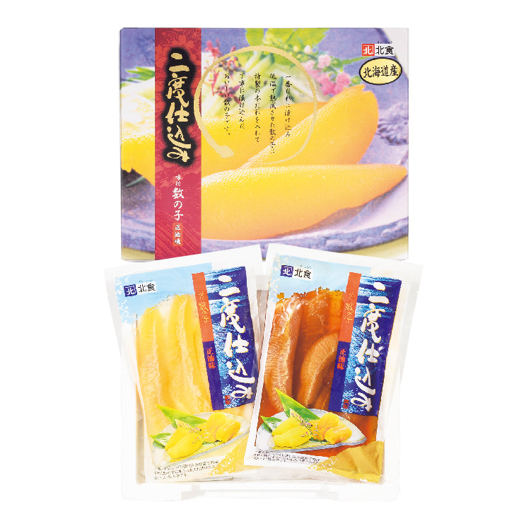 二度仕込み味付数の子(無漂白)2色セット