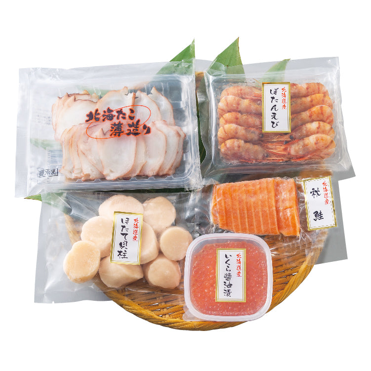 いくらとお刺身セット