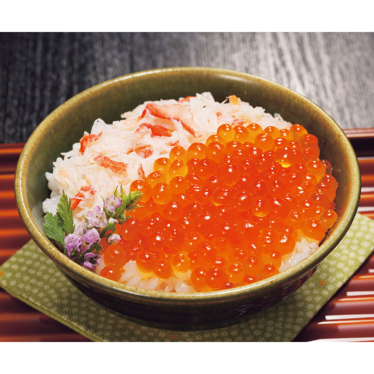 かに・いくら丼セット