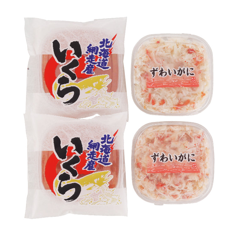 かに・いくら丼セット