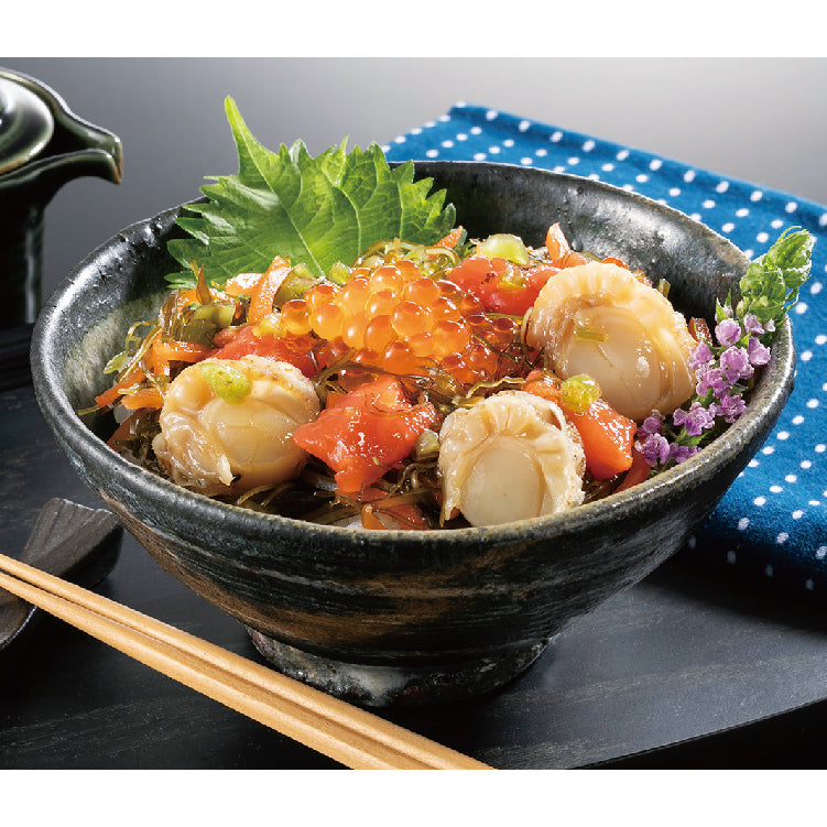 ぶっかけ海鮮丼わさび風味セット