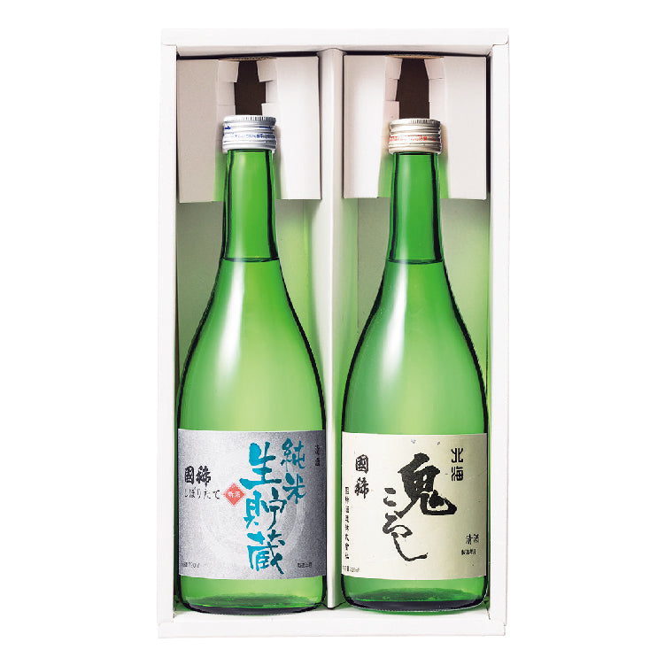 国稀 しぼりたて新酒・北海鬼ころしセット