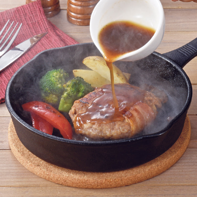 ベーコン巻ハンバーグ8個セット
