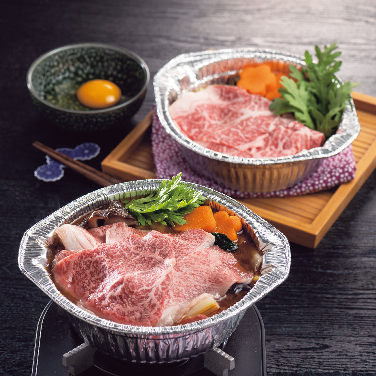 米沢牛すき焼鍋