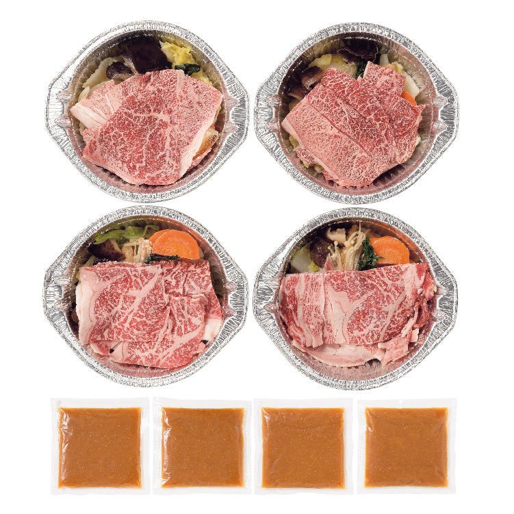 米沢牛すき焼鍋
