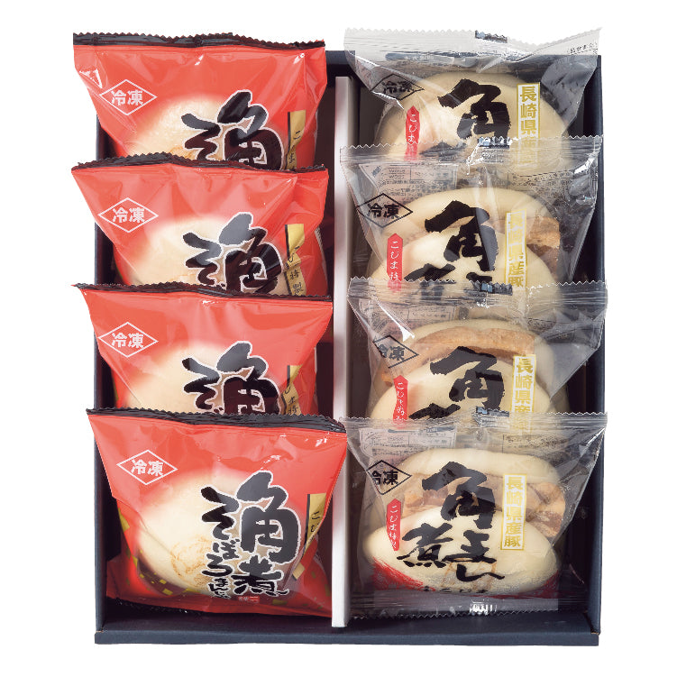 長崎県産豚角煮まん・角煮そぼろまん詰合せ