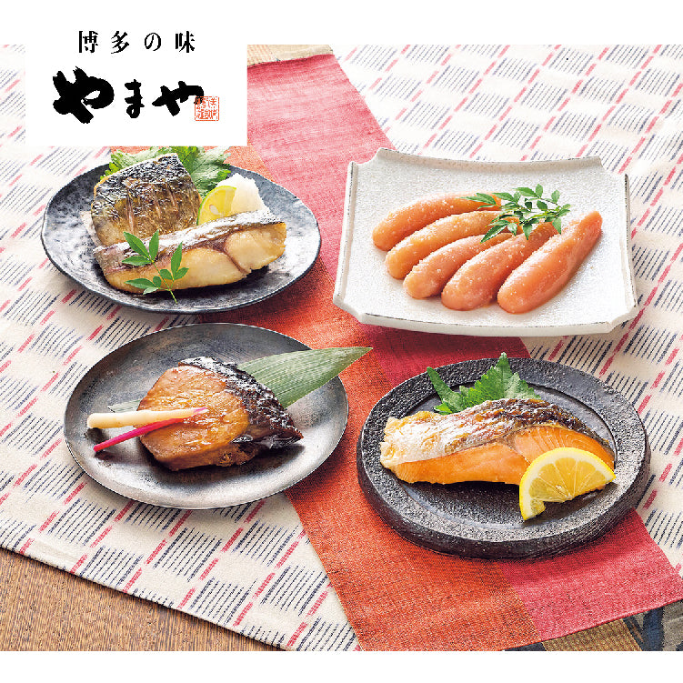 無着色辛子明太子焼き魚セット