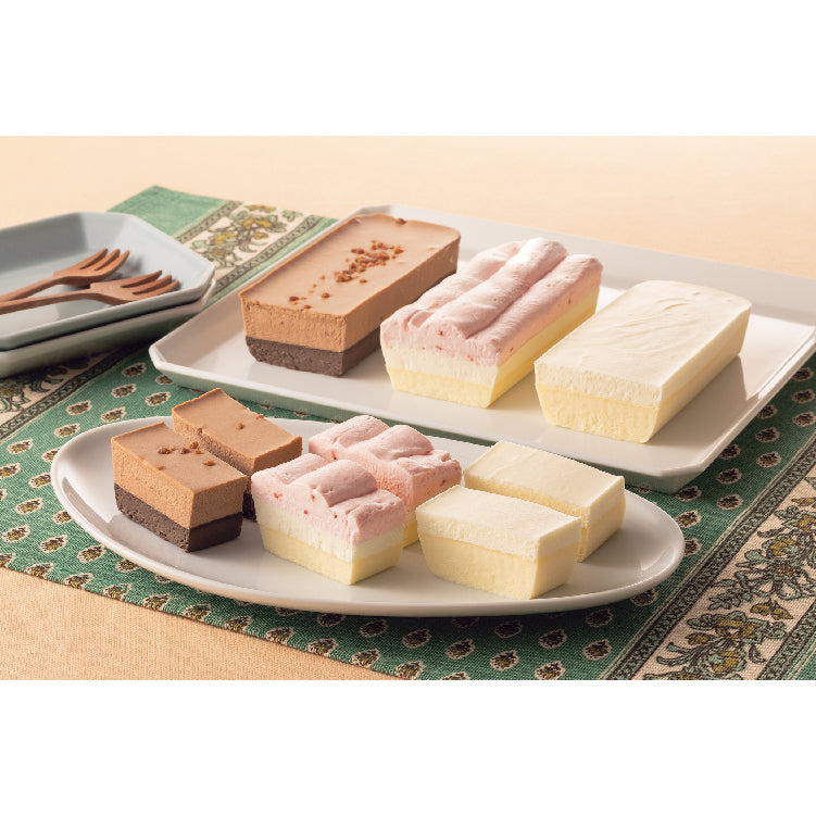 北海道生チーズケーキ3種セット