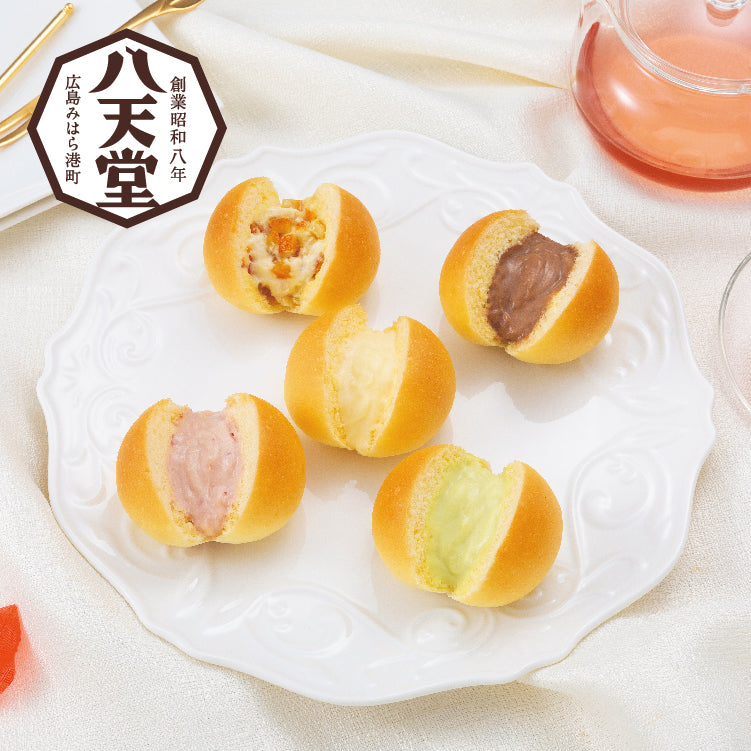 八天堂ミニくりーむパン5種9個詰合せ