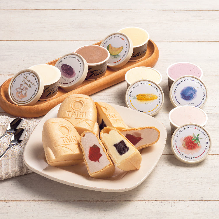 大樹ロケットもなか＆カウベルアイスセット