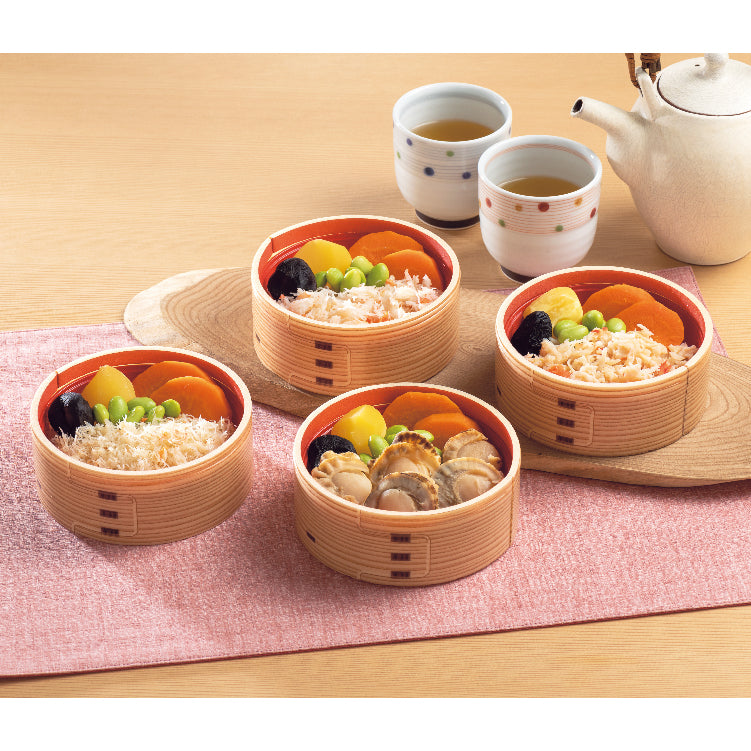 海の幸4種わっぱめし