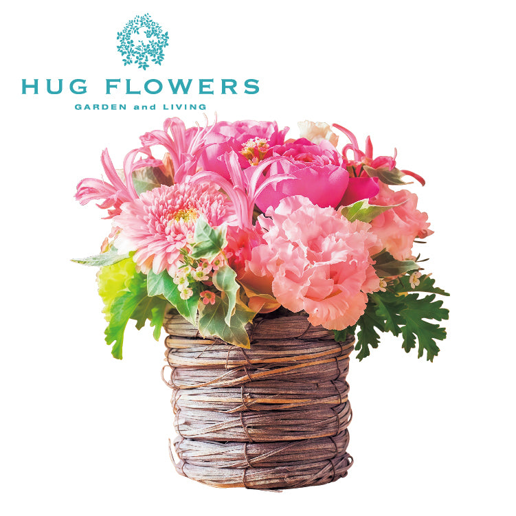 めっちゃホリディピンクアレンジ