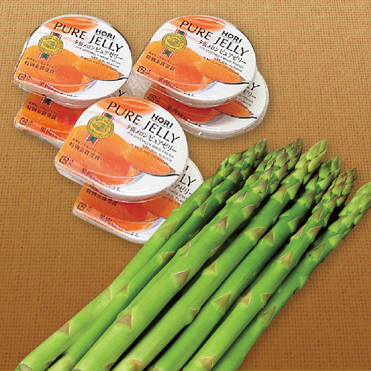 ハウスグリーン・夕張メロンピュアゼリーセット