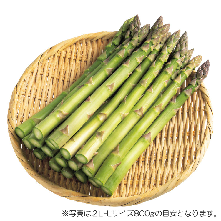 グリーンアスパラ（2L・L／800g）